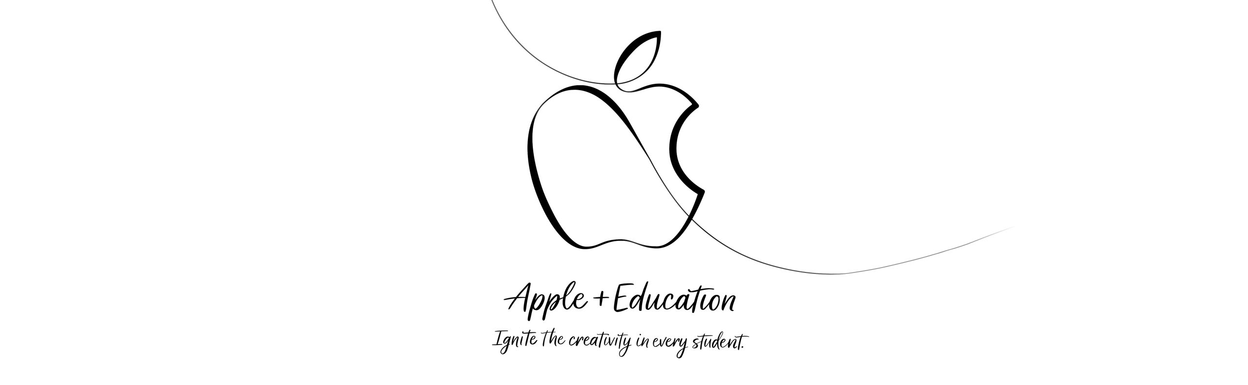 apple education event banner
